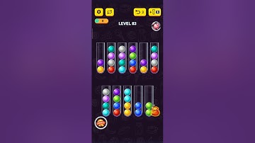 ball sort puzzle level 83 easy