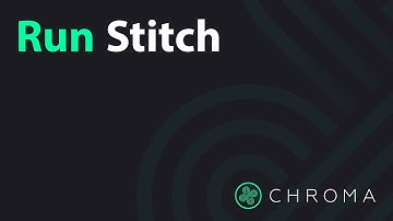 Run Stitch (Plus, Inspire and Luxe) | Chroma Digitizing Software