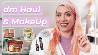 dm Haul 🛍 &amp; Make Up Routine für trockene Haut im Frühjahr 🌺