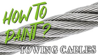 HOW TO PAINT: Towing cables in 1/35 scale, tutorial