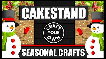 🟢UNIQUE FARMHOUSE CAKESTAND DIY🟢JENGA BLOCKS INSPIRATION FOR THE SEASON🟢YOU WANT TO MAKE THIS ONE🟢