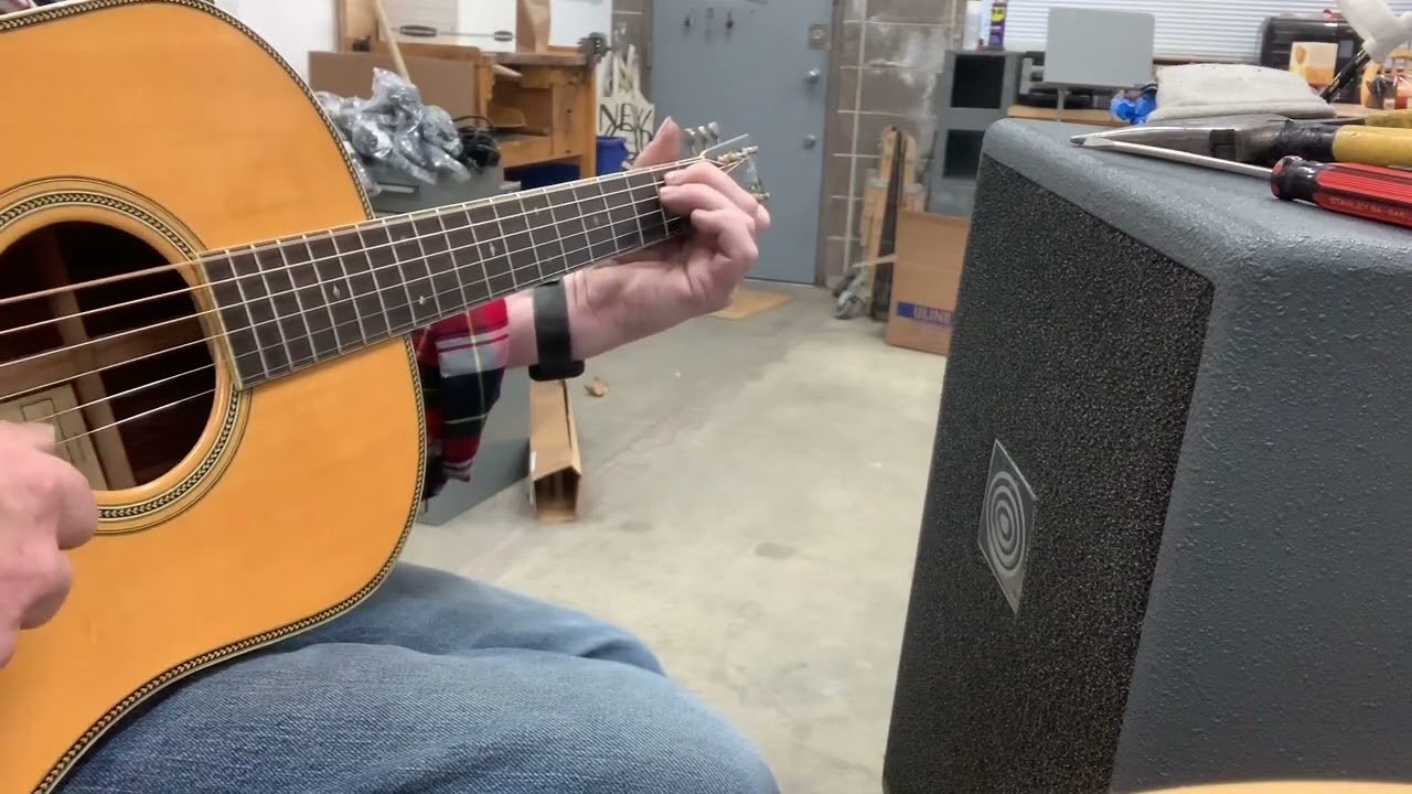Sample of Ultratonic pickup in Santa Cruz baritone guitar