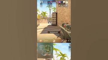 Collateral Awp shot 4k A site mirage #cs2 #shorts