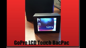 GoPro LCD TOUCH SCREEN BACPAC - UNBOXING