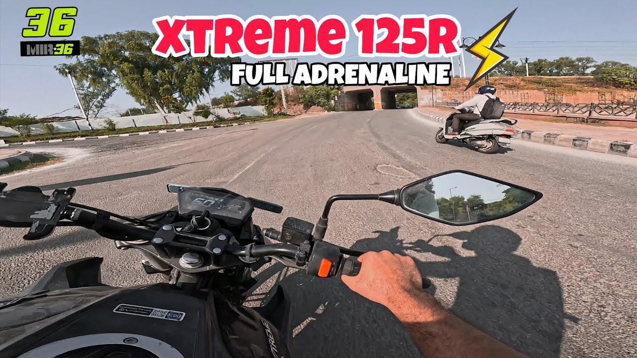“Hero Xtreme 125R 🏍 | Full Adrenaline Ride 🔥 | Road Test & POV Review”