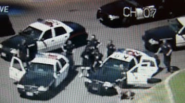 Murder Suspect Pursuit by San Diego Police & ABLE Helicopter