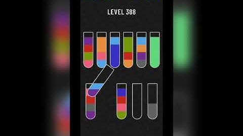 Water sort puzzle level 388