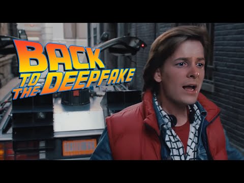 Marty McFly travel to the actual future (1/3) [DeepFake]