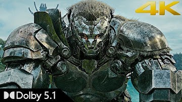Apelinq vs Scourge - Opening Scene | Transformers Rise of the Beasts (2023) 4K Dolby 5.1