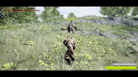 【ゲーム制作】Third person view action game on Unreal Engine 4 (6)