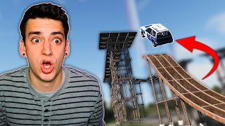 DRIVING OFF THE SCARIEST RAMPS! (BeamNG Drive)