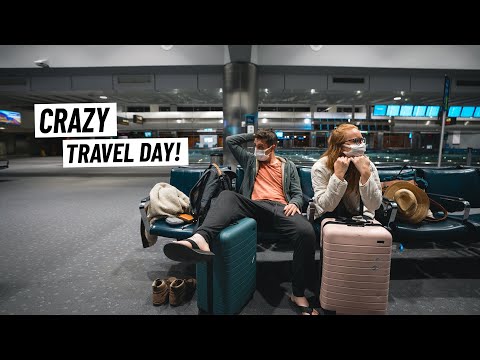 Over 24 Hours of Travel! 😳 Crazy Travel Day From Germany to USA – Back to the RV!
