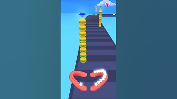 Teeth Shield 🦷🛡️ Level 2 - Android/iOS Gameplay - Relax Satisfying Sounds #shorts #gaming #teethrun