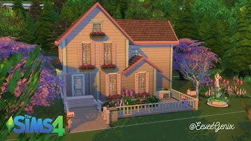 Solid Color Build Challenge PINK!! | The Sims 4 | Speed Build