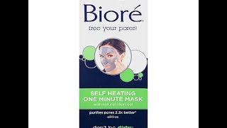 Biore Self Heating One Minute Mask