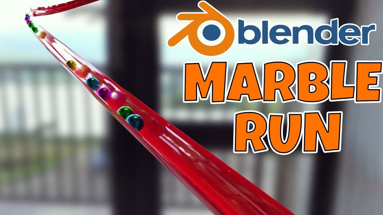 Blender Marble Run Simulation YouTube