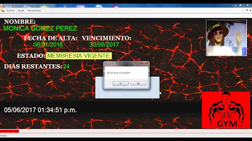 Video Tutorial del sistema de Gym