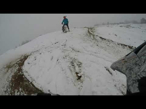 PitBike zimą tez