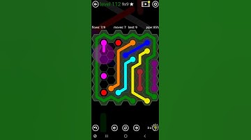 How To Solve Flow Free Hexes 9x9 Mania Level 112 Board Walk Through Solution Walkthrough