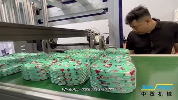 Sinoplast | Automatic Three Station Thermoforming Machine for making Printed PP Lids