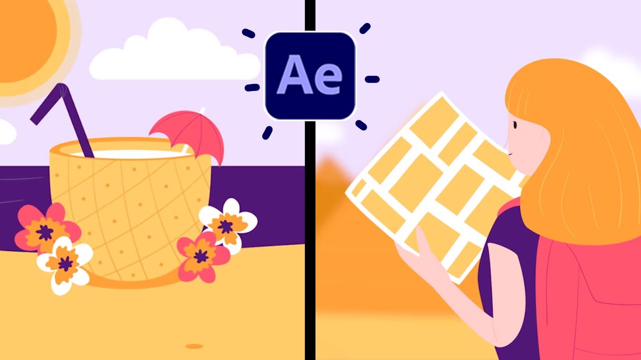 Quick & Easy 2D Motion Graphics Tricks in After Effects - YouTube