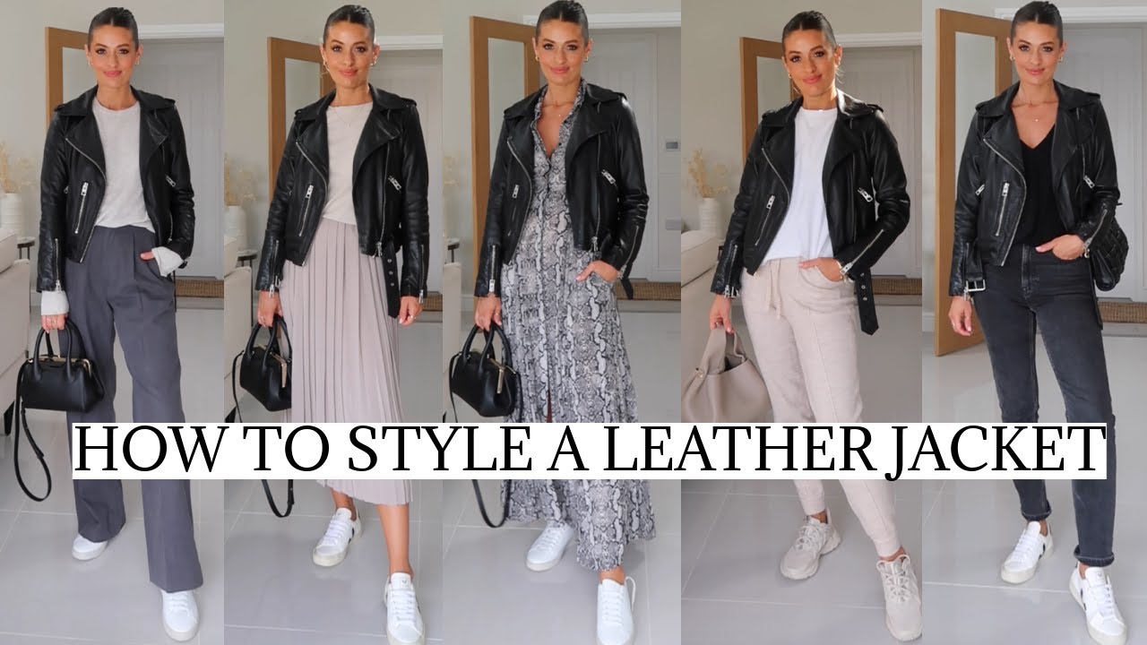 How To Wear A Leather Jacket