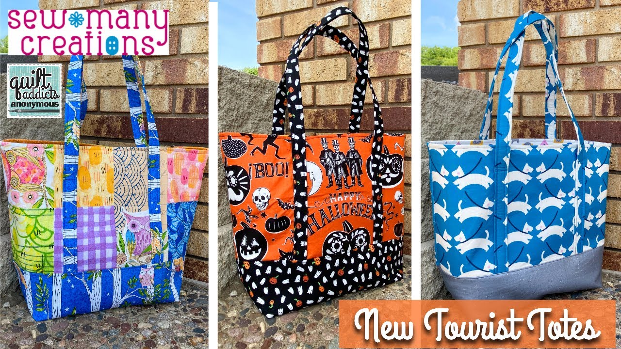 A bag PERFECT for trick-or-treating! New Tourist Totes! 