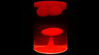 Ultimate Slow TV: Mesmerizing Red Glowing Lava Lamp (HD)
