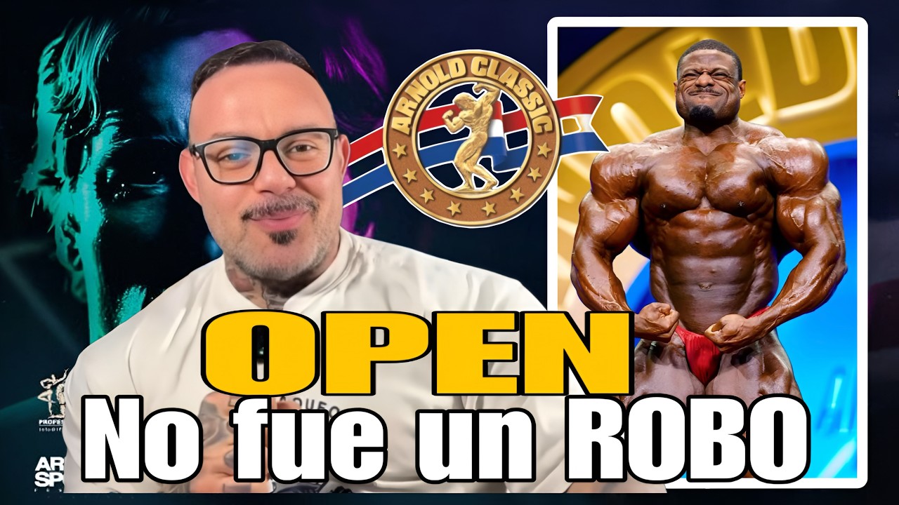 Arnold categoria OPEN:por que NO fue un ROBO?
