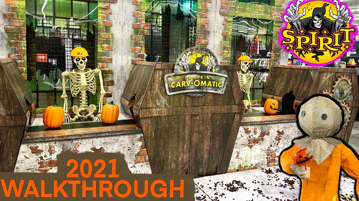 Spirit Halloween 2021! | Full Walkthrough Of All Halloween Animatronics,Merch, And More!