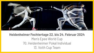 Heidenheim 2024 Epee Individual World Cup - Podium