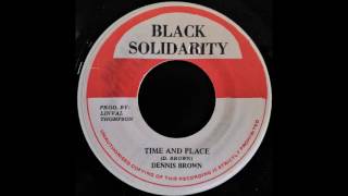 DENNIS BROWN - Time and Place [1983] chords
