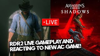 LIVE RDR2 Gameplay with Ex Rockstar Dev