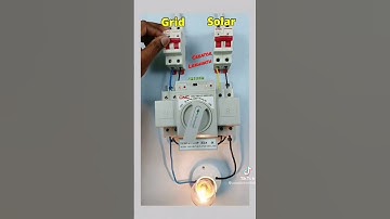 Auto/Manual change over switch||#shorts #shortsvideo #electrician #wiring #shortvideo #changeover ||