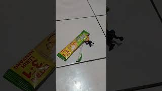 sarigandum dimakan robot#fypシ゚viral #viralvideo #stopmotion#sarigandum