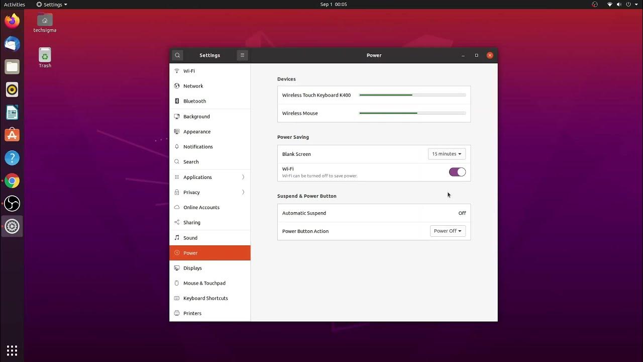 How to Change Sleep Settings in Ubuntu YouTube