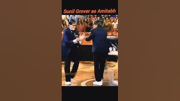 Sunil Grover With AB In KBC🥶🗿🔥#kbc#sunilgrover#amitabhbachchan#funny#comedy#shorts#sunilgrover