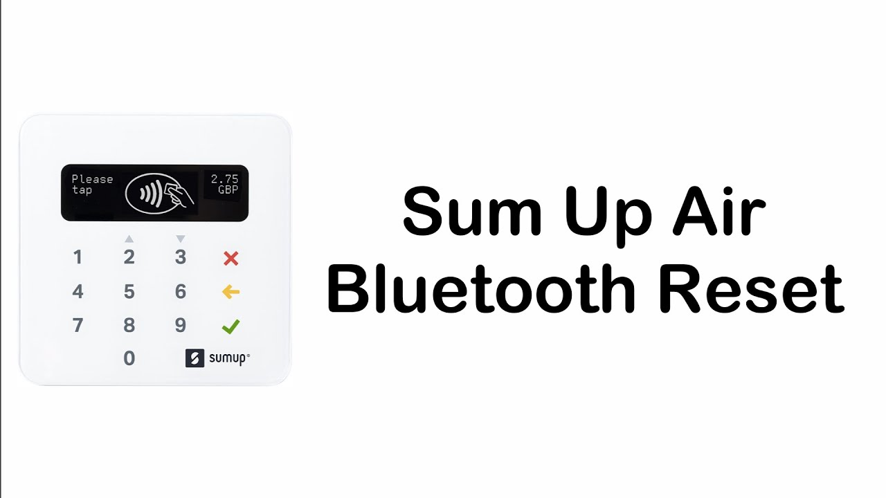 sumup #air #bluetooth #reset . #easy #SumUpCardReader 