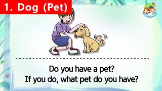 80 Animals | Unit 1 - Pet | Dog
