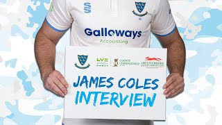 Sussex Cricket | James Coles reacts to his maiden fifty