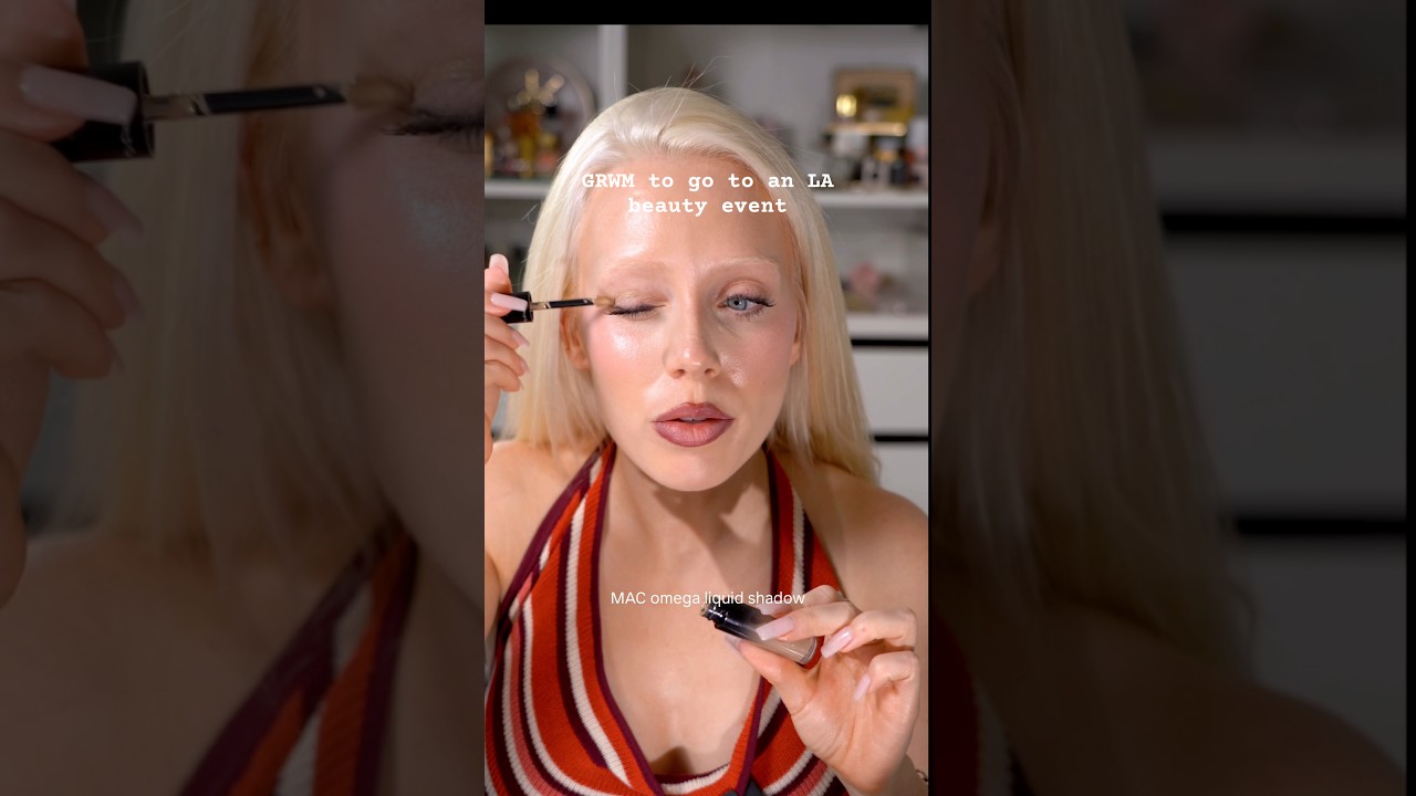 This was the quickest GRWM ever but let’s go see @Y@YSLBeautyOfficialmakeup #grwm #losangeles #mua