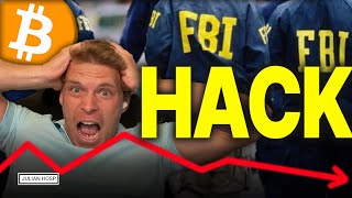 #BITCOIN CRASH DURCH FBI HACK??