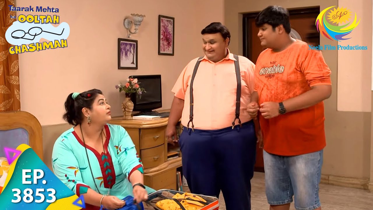 Chintamani  Taarak Mehta Ka Ooltah Chashmah  Ep 3853  Full Episode  18 Aug 2023