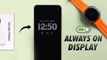 Samsung Galaxy A56 5G: How to Enable Always on Display!