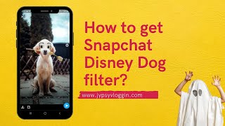 How to get snapchat Disney dog filter