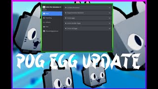 POG EGG UPDATE -  PET SIMULATOR X SCRIPT