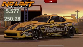 No Limit Drag Racing 2.0: 5.57 Supra Tune! *Fastest Supra tune* (iOS)