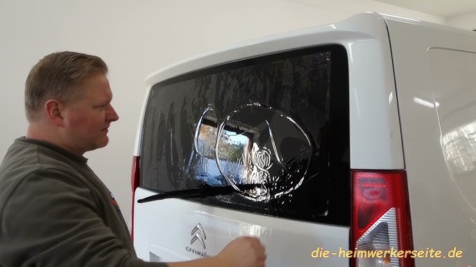 TöNungsfolie Auto Dunkelschwarzer Autofenster Tint Film Glas 5