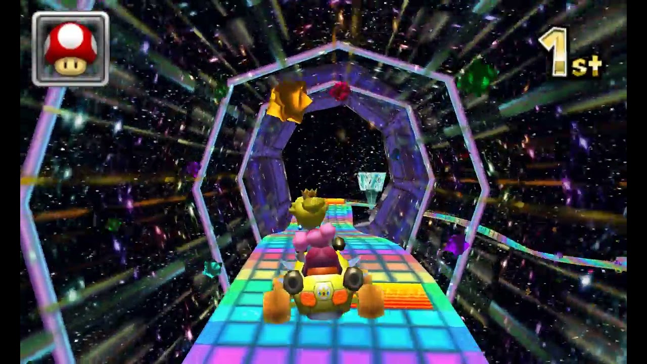 GBA Rainbow Road by Cats4Life - Mario Kart 7: Custom Track [1440p 60fps]