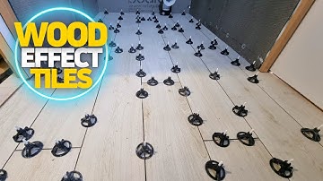 Wood Effect Tiles - The Secret To Getting Them Flat!